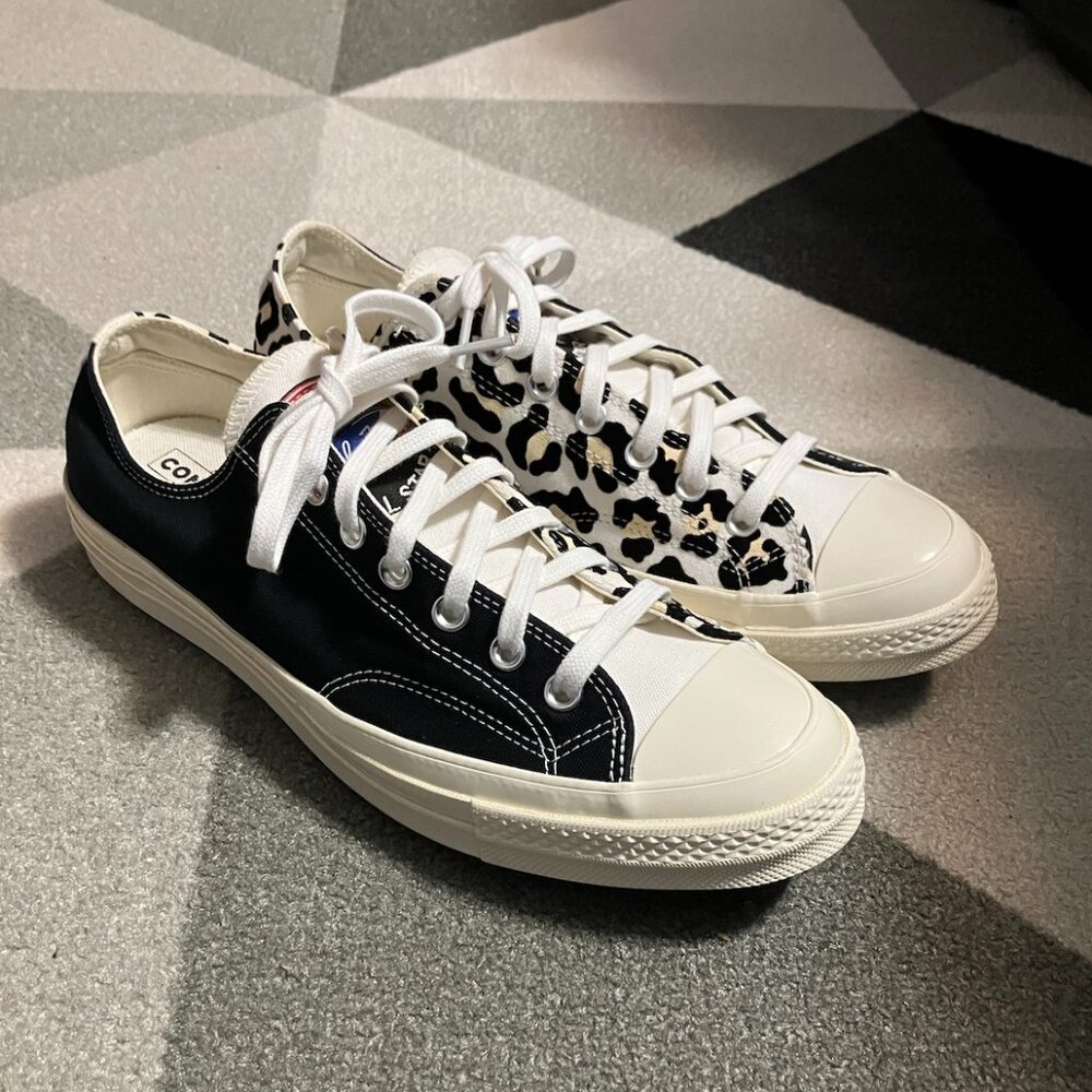 Converse Chuck 70 Low Logo Play - Cheetah Sneakers Men's Size 11/Women's Size 13